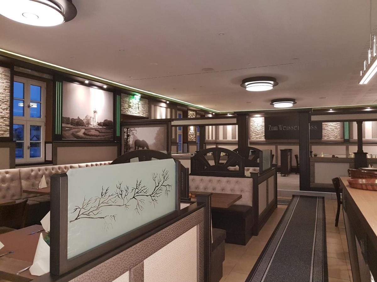 Hotel Zum Weissen Ross Delitzsch Kültér fotó